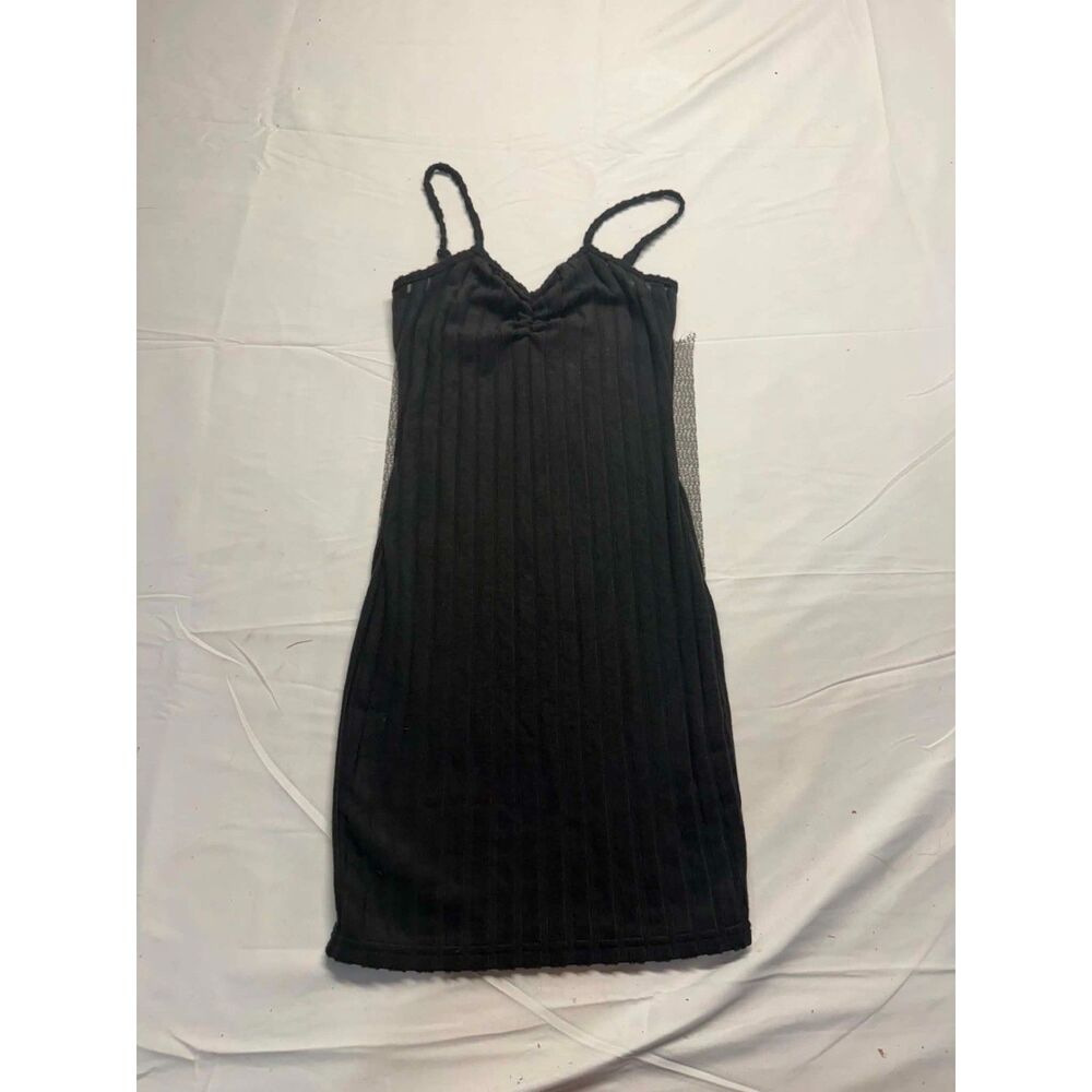Black Soft Sleeveless Dress Unbranded XS